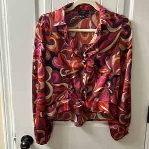Haver of London Women’s Multi-Color Blouse - Size XS F